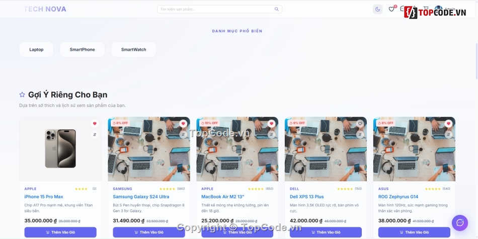 Web thương mại,Java Spring Boot,thương mại,chat bot,ReactJS,Code Website thương mại điện tử