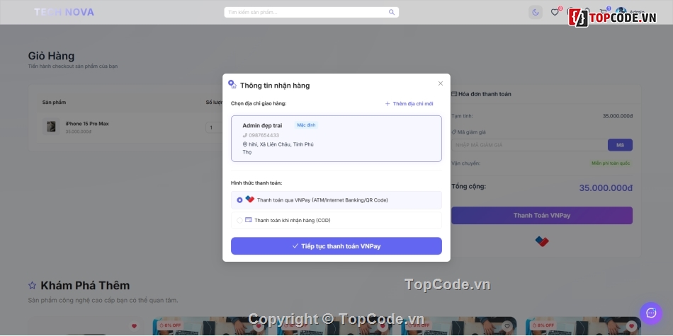 Web thương mại,Java Spring Boot,thương mại,chat bot,ReactJS,Code Website thương mại điện tử