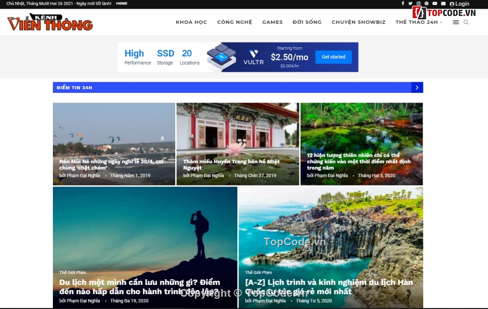 trang tin tức,trang báo,web tin tức,web báo online,google adsense,banner