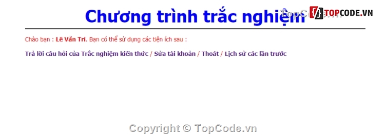 website thi trắc nghiệm,Thi trắc nghiệm,trắc nghiệm asp.net,trắc nghiệm online,Web thi trắc nghiệm,code web trắc nghiệm