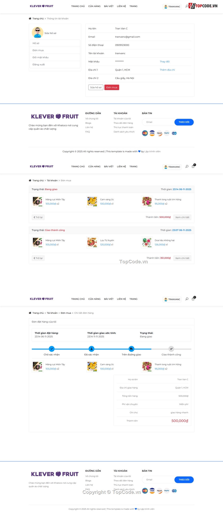 website trái cây,web bán trái cây,web trái cây,php mysql,dự án bán trái cây,website php mysql