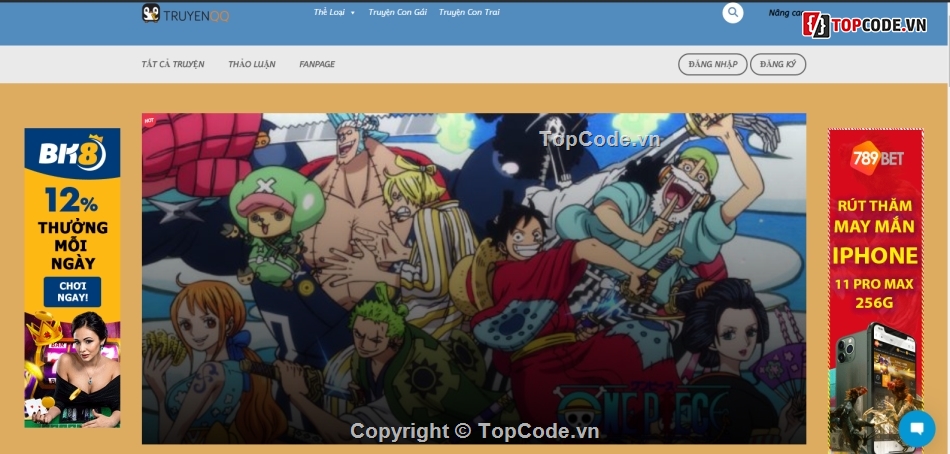 code website truyện tranh,code website manga,website comic,website manga,website cho các nhóm dịch,web truyện tranh