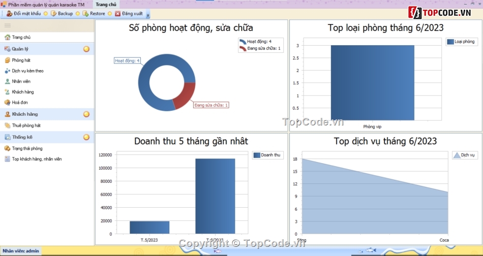 mô hình 3 lớp,quản lý c# winform,quản lý quán karaoke,quản lý quán karaoke devexpress,c# quản lý quán karaoke,sql server