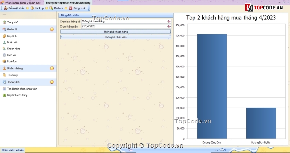 quản lý quán net,Code C# mô hình 3 lớp,quản lý quán net  winform,devexpress,c# quản lý quán net,Code quản lý quán net