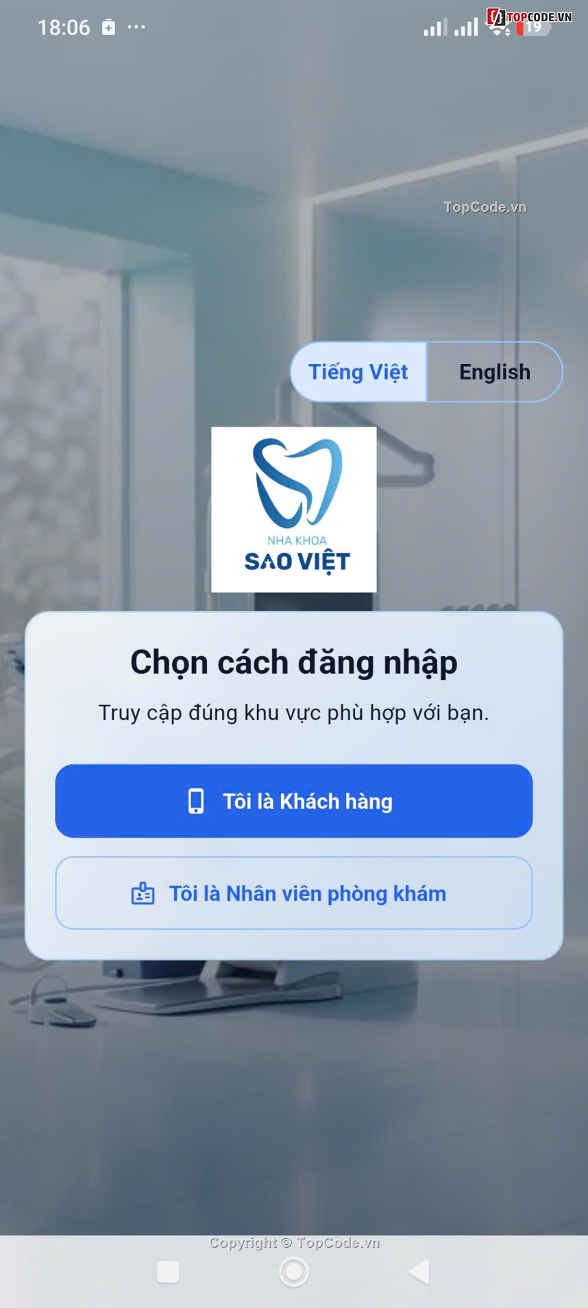 source code nha khoa,flutter firebase,quản lý phòng khám,app đặt lịch nha khoa,quản lý bệnh nhân,source code song ngữ