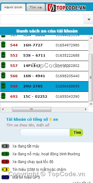 Full mã nguồn website quản lý,website giám sát hành trình xe,code web quản hành trình,web quản lý hành trình,web giám sát hành trình,website hành trình xe