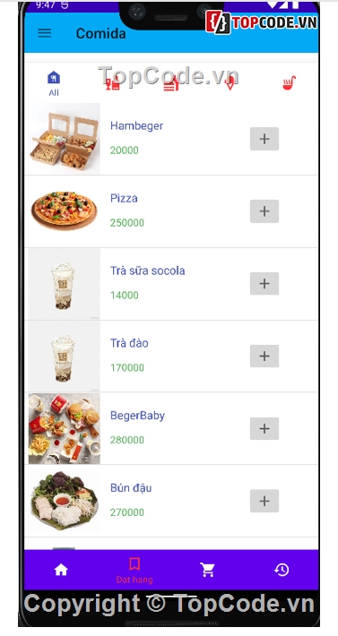 App Android,source code android,App mobile đặt đồ ăn,source code đặt đồ ăn,sharecode đặt đồ ăn,source code mobile