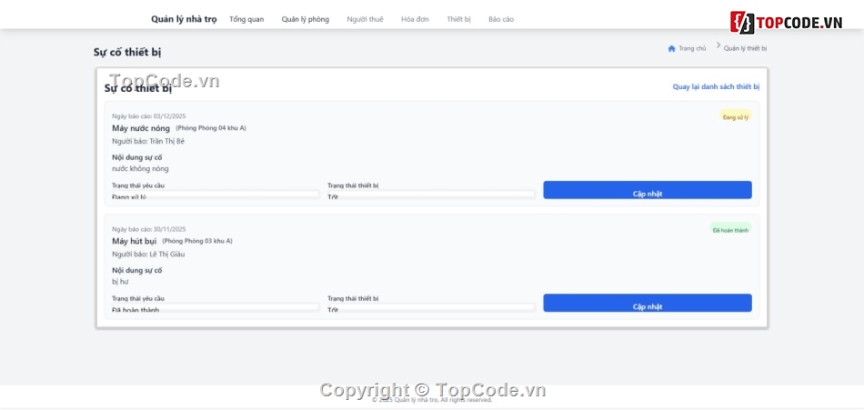 Website quản lý,PHP MVC,source code Web
