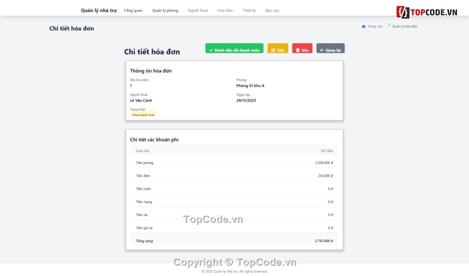 Website quản lý,PHP MVC,source code Web