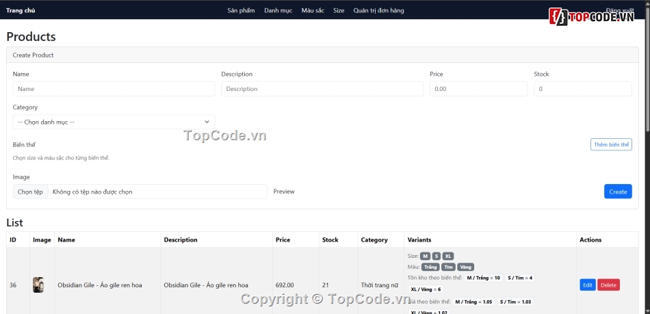 code web,Full code web admin,web Thời Trang Online,web thời trrang