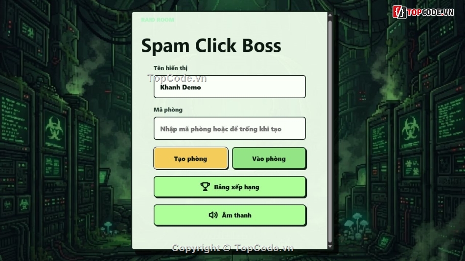 game click boss,source code game JavaScript,game Firebase realtime,game nhiều người chơi,Firebase Realtime Database,game raid boss