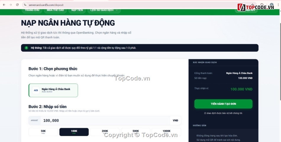 source code nạp thẻ,code gạch thẻ cào,script bán thẻ game,laravel nạp game,code đổi thẻ cào,web bán thẻ cào tự động
