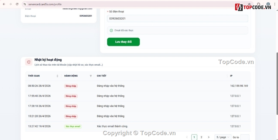 source code nạp thẻ,code gạch thẻ cào,script bán thẻ game,laravel nạp game,code đổi thẻ cào,web bán thẻ cào tự động
