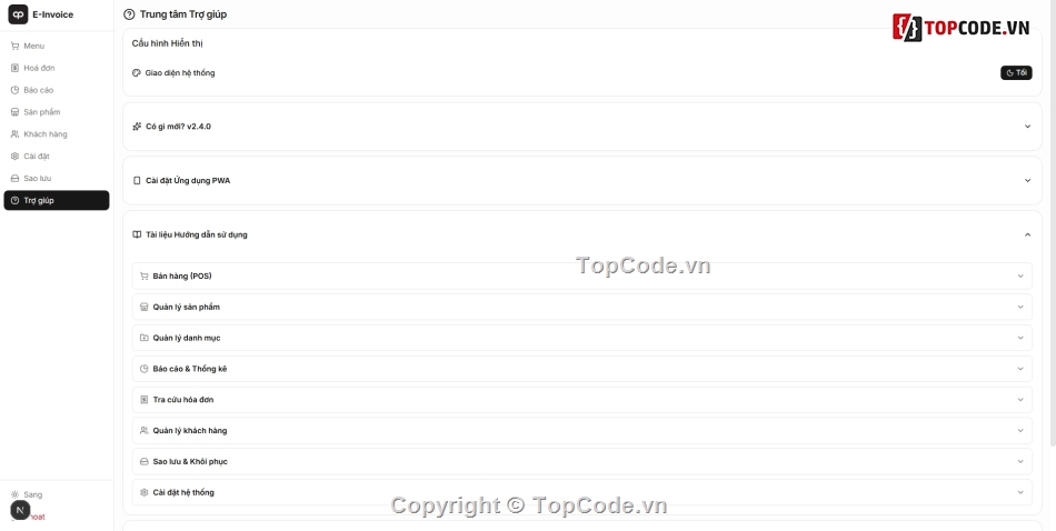 hệ thống,báo cáo,quản lý sản phẩm,Full code Quản lý,Hoá đơn VietQR