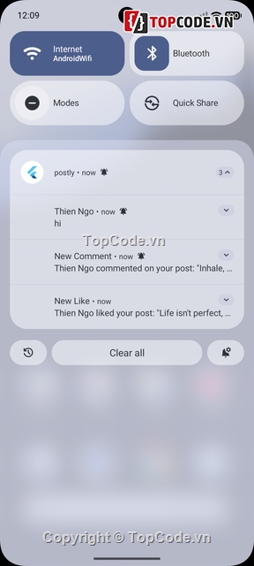 Full source code,Architecture,code mạng xã hội