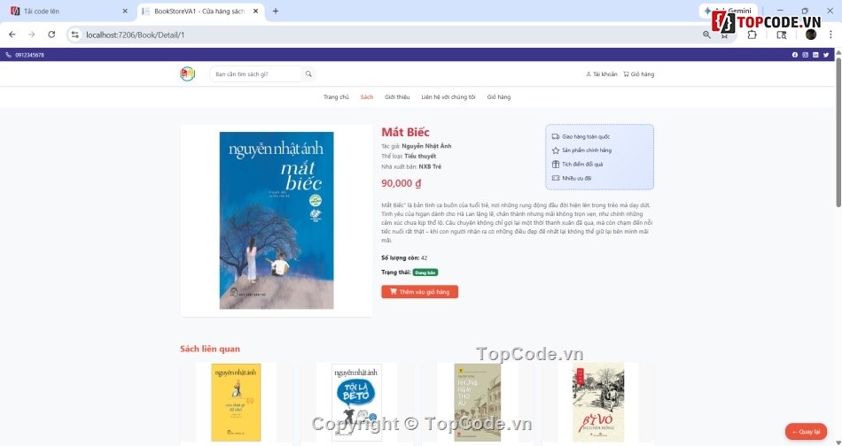 source code quản lý bán sách,asp.net,website bán sách,source code asp.net,lập trình api,api