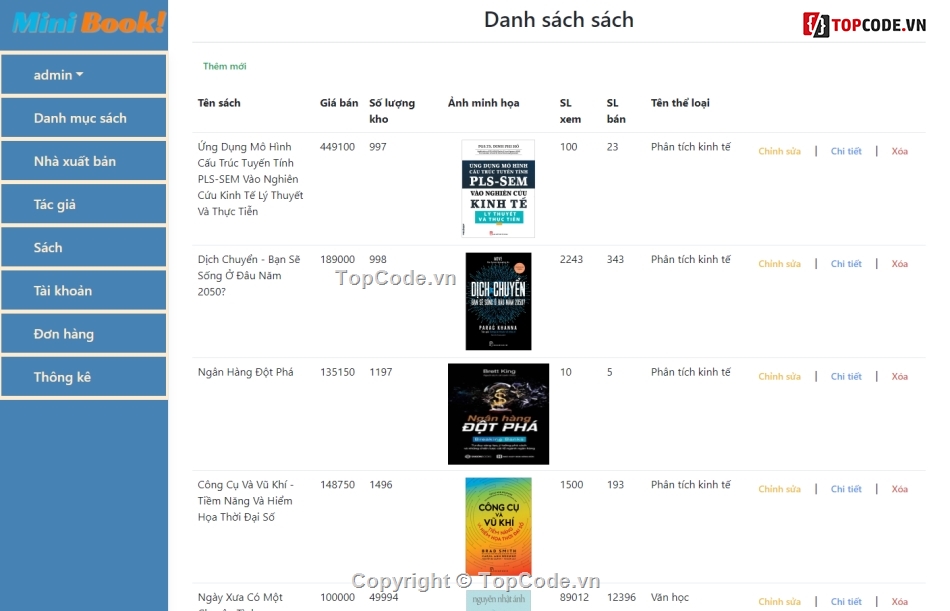 web bán sách,Full code web bán sách online,web văn phòng phẩm,code web bán sách