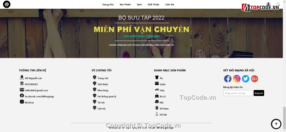 Ecommerce web bán thời trang,source code đồ án PHP,source code web bán hàng,Full code ecommerce,code web Ecommerce