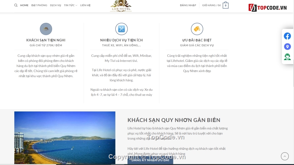 Source code web,đặt phòng khách sạn,web giới thiệu khách sạn,web đặt phòng