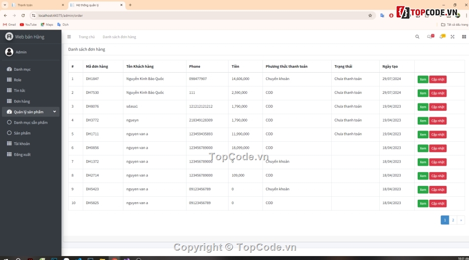nội thất,code bán nội thất,Website bán nội thất,code nội thất,bán nội thất,code bán hàng