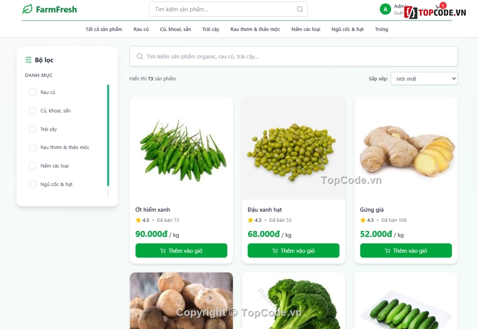 code web ẩm thực,code website bán hàng,code web cửa hàng thực phẩm,code web bán hàng,Full code website bán hàng,chatbot