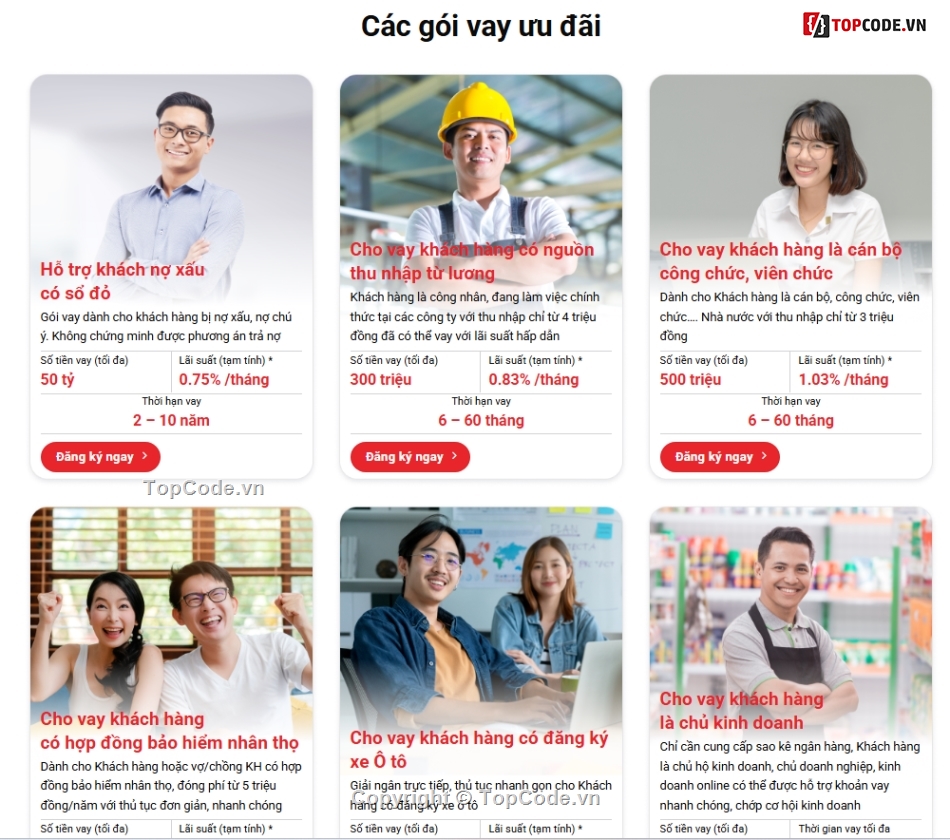 code web tín dụng,web vay tín dụng,web vay vốn,source web vay vốn