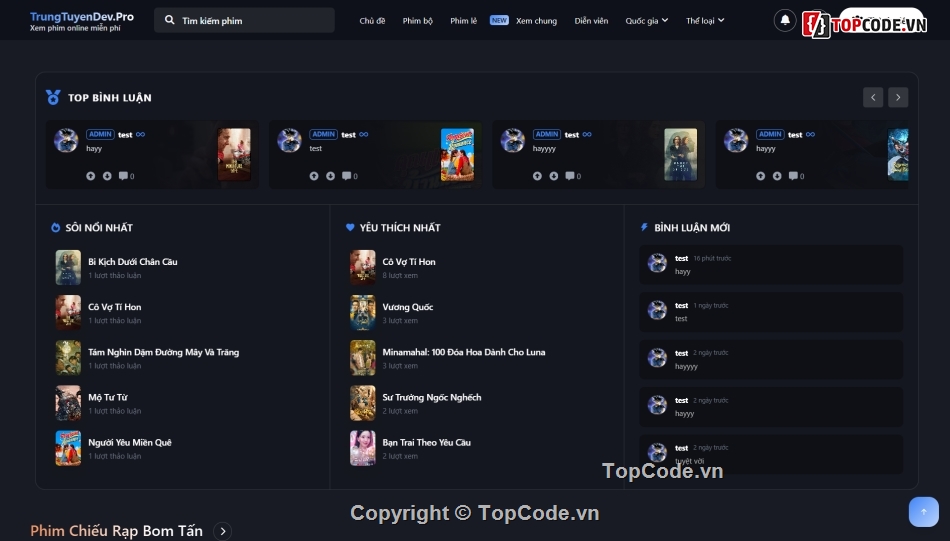 share code rophim,code web xem phim hiện đại,mã nguồn web xem phim rophim,rophim premium