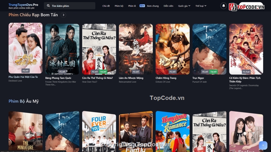 share code rophim,code web xem phim hiện đại,mã nguồn web xem phim rophim,rophim premium