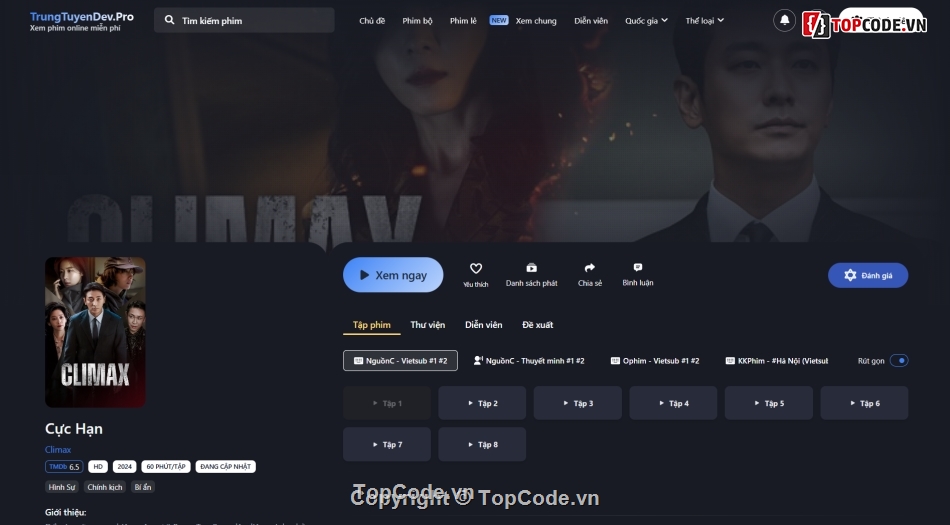 share code rophim,code web xem phim hiện đại,mã nguồn web xem phim rophim,rophim premium