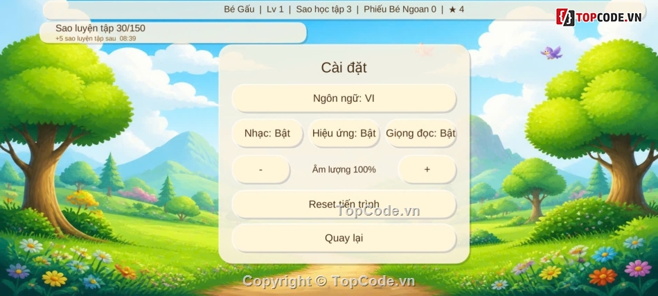 Unity 6,game giáo dục trẻ em,game học toán,game song ngữ,source code Unity,game học tiếng Anh
