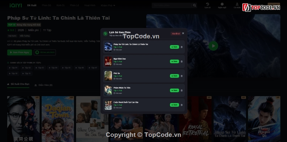source code Web,webphim,rổ phim,Iqiyi,code de hieu           va de hiểu nhất,code Web Phim WP