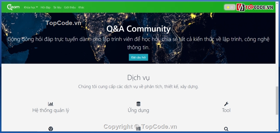 Template,khóa học online,website khóa học,bootstrap