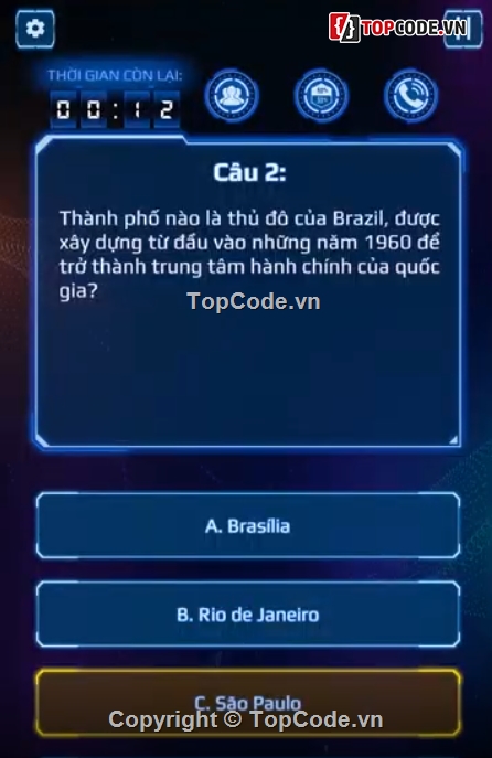 Game,Ai là triệu phú,C#,Unity C#