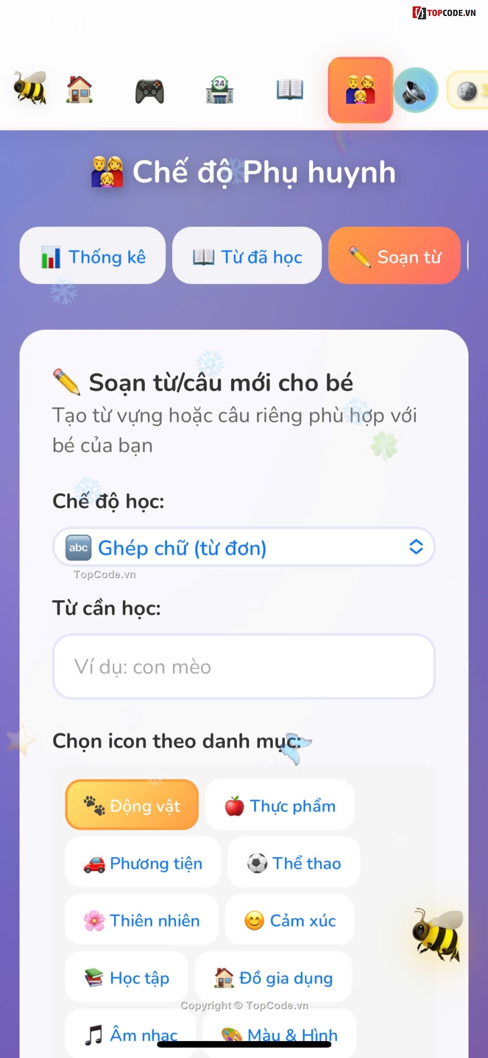 source code game học tiếng việt,game giáo dục trẻ em,học đọc đánh vần,game ghép chữ,candy crush clone,edtech vietnam