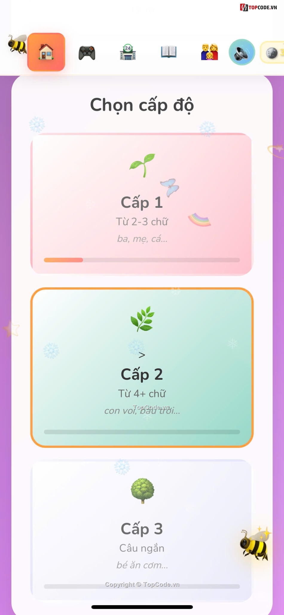 source code game học tiếng việt,game giáo dục trẻ em,học đọc đánh vần,game ghép chữ,candy crush clone,edtech vietnam