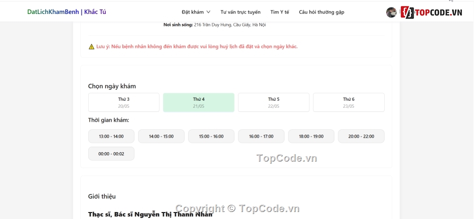 đặt lịch khám bệnh,nodejs,reactjs,reponsive,đồ án đặt lịch khám bệnh,giao diện đẹp mắt