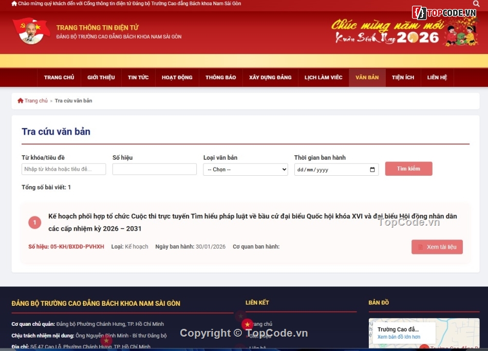 giao diện tổ chức dảng,đảng bộ,webbsite đảng,themes wordpress,themes công tác đảng
