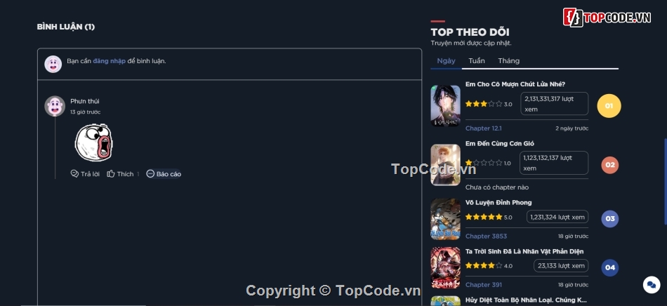 website đọc truyện,Laravel,website truyện,truyện,Hangtruyen