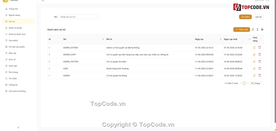 Website Hệ Thống Bán Hàng,web bán đồ thời trang full báo cáo,đồ án web bán đồ thời trang java spring,Đồ án tốt nghiệp thương mại điện tử java