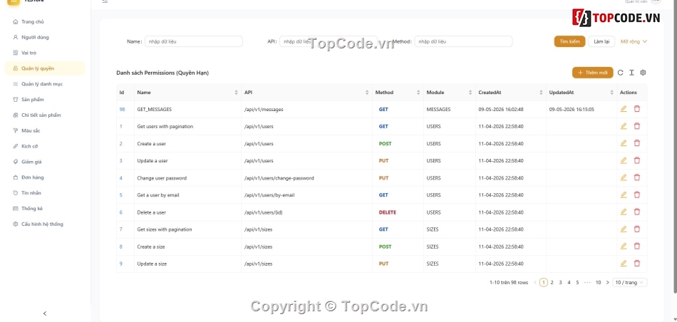 Website Hệ Thống Bán Hàng,web bán đồ thời trang full báo cáo,đồ án web bán đồ thời trang java spring,Đồ án tốt nghiệp thương mại điện tử java