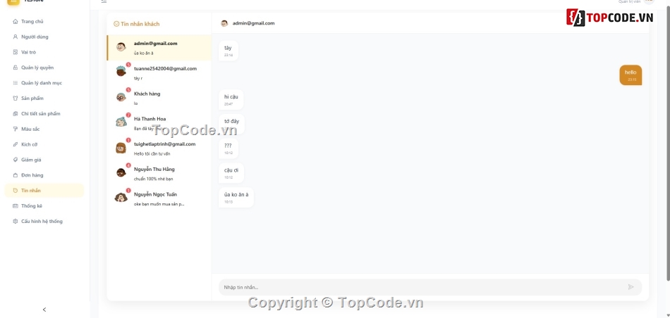 Website Hệ Thống Bán Hàng,web bán đồ thời trang full báo cáo,đồ án web bán đồ thời trang java spring,Đồ án tốt nghiệp thương mại điện tử java