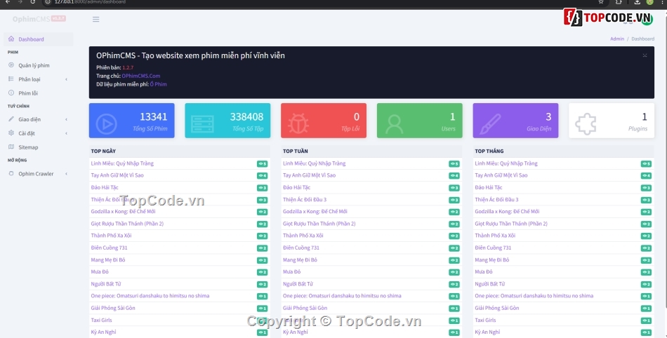 source code phim,full chức năng,source code Web