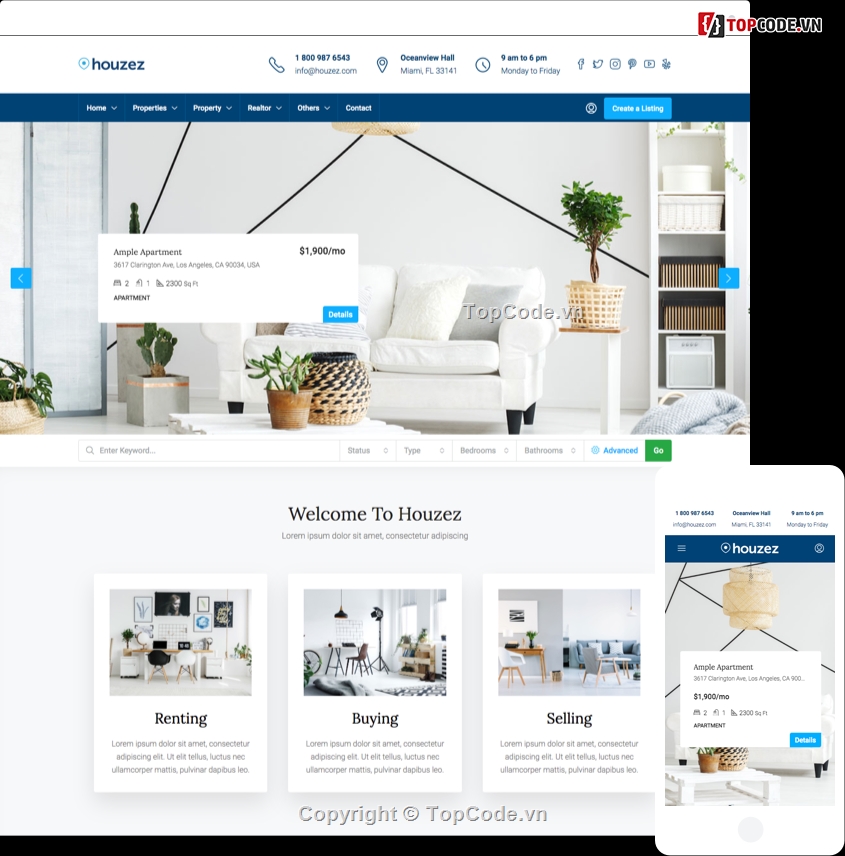 Real Estate,WordPress Theme download,Houzez Real Estate,The Core Theme Review,Houzez