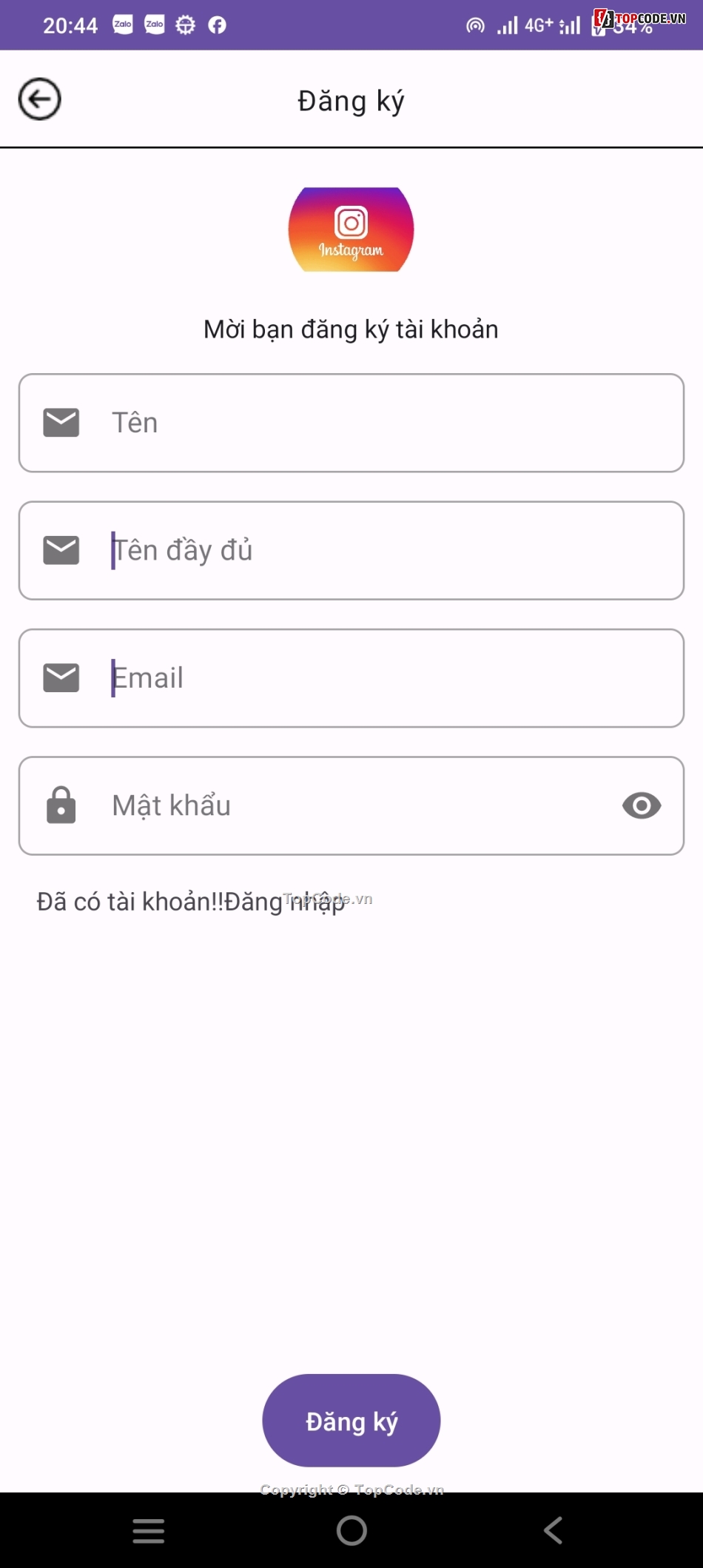 instagram,code android instagram,android