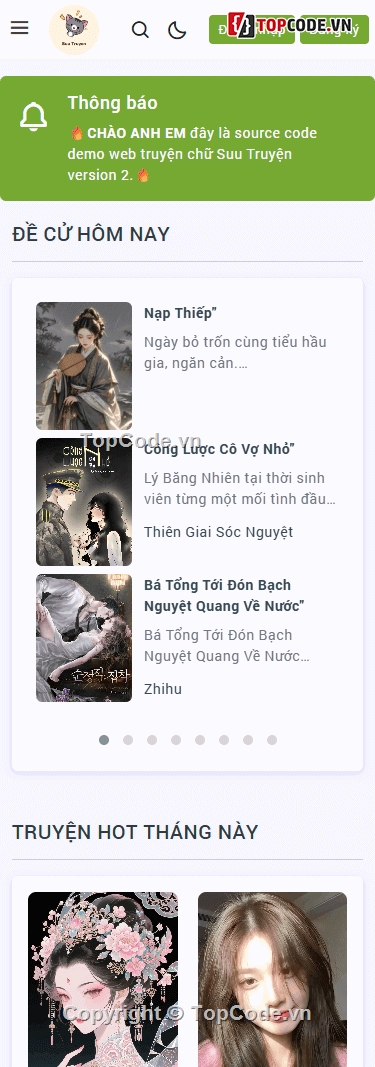 Laravel,source code,source code chất lượng,Truyện chữ,đọc truyện,source code truyện