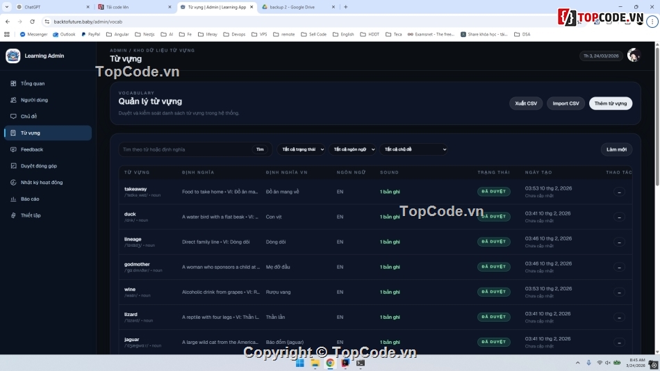 java,nextjs,springboot,learning english