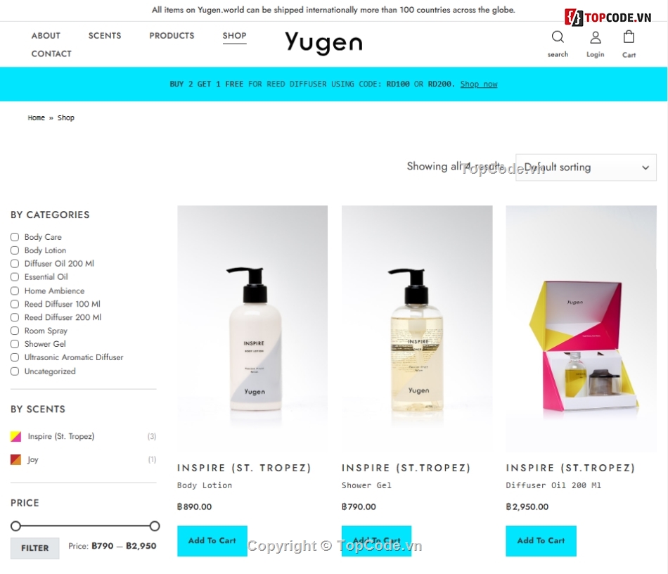 website bán nước hoa,website mỹ phẩm,web bán mỹ phẩm,web mỹ phẩm