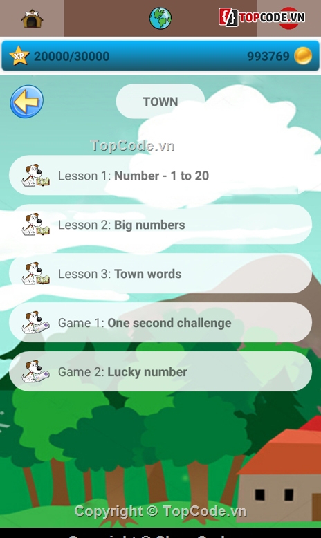 đồ án giải trí tiếng anh,game giải trí tiếng anh,Rusty Back,Ứng dụng tiếng anh,Game tiếng anh,Code android tiếng anh