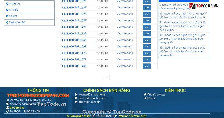 website bán hàng đẹp,code bán hàng đẹp,Code tìm kiếm,Mã nguồn bán số tài khoản