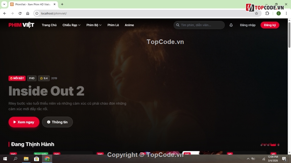 code web phim,web phim,web phim php